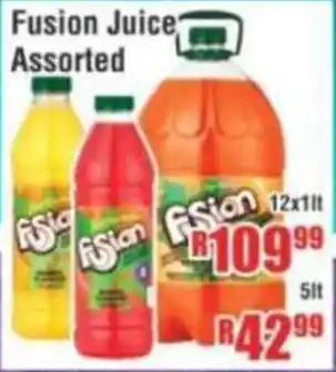 Devland Cash And Carry Fusion Juice Assorted offer