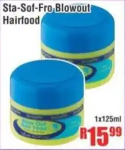 Devland Cash And Carry Sta-Sof-Fro Blowout Hairfood offer