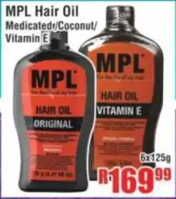 Devland Cash And Carry MPL Hair Oil Medicated/ Coconut/ Vitamin E offer