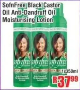 Devland Cash And Carry SofnFree Black Castor Oil Anti-Dandruff Oil Moisturising Lotion offer
