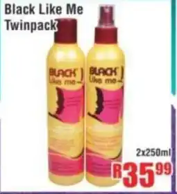 Devland Cash And Carry Black Like Me Twinpack offer