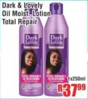 Devland Cash And Carry Dark & Lovely Oil Moist. Lotion Total Repair offer
