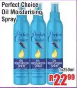 Devland Cash And Carry Perfect Choice Oil Moisturising Spray offer