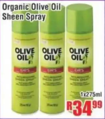 Devland Cash And Carry Organic Olive Oil Sheen Spray offer