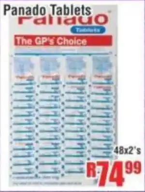 Devland Cash And Carry Panado Tablets offer