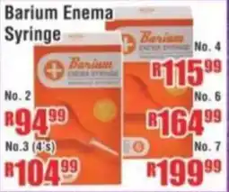 Devland Cash And Carry Barium Enema Syringe offer