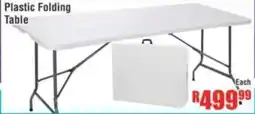 Devland Cash And Carry Plastic Folding Table offer