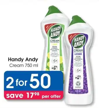 Clicks Handy Andy Cream offer