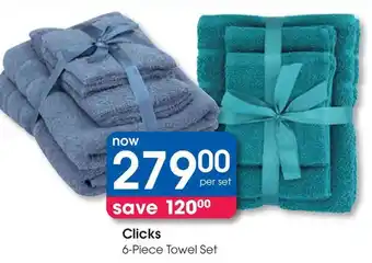 Clicks Clicks Towel Set offer
