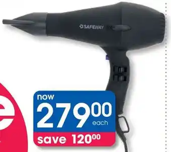 Clicks Safeway 2000 Watt ProStyle Hairdryer offer