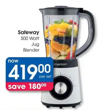 Clicks Safeway 500 Watt Jug Blender offer