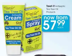 Clicks Treet-It Antiseptic Tea Tree Oil Products offer