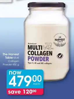 Clicks The Harvest Table Multi Collagen Powder offer