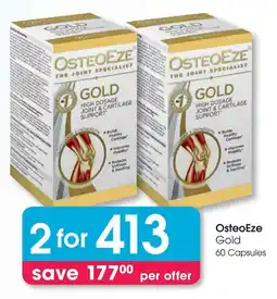 Clicks OsteoEze Gold offer