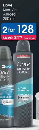 Clicks Dove Men+Care Aerosol offer