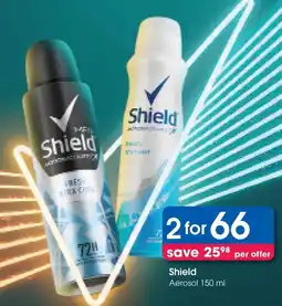 Clicks Shield Aerosol offer