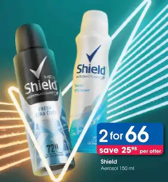 Clicks Shield Aerosol offer