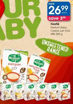 Clicks Nestum Baby Cereal Just Add Milk offer