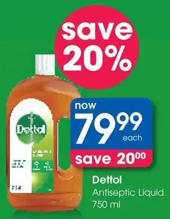 Clicks Dettol Antiseptic Liquid offer