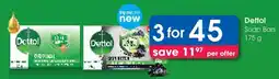 Clicks Dettol Soap Bars offer