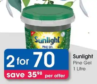 Clicks Sunlight Pine Gel offer