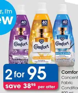 Clicks Comfort Concentrated Fabric Conditioner offer