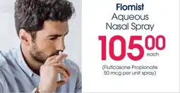 Clicks Flomist Aqueous Nasal Spray offer