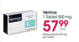Clicks Vermox offer