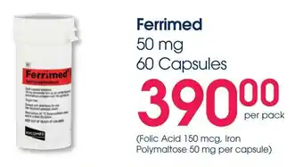 Clicks Ferrimed 50 mg offer
