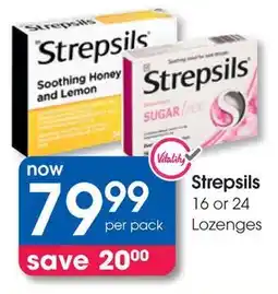 Clicks Strepsils Lozenges offer