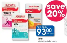 Clicks Vital Multivitamin Products offer