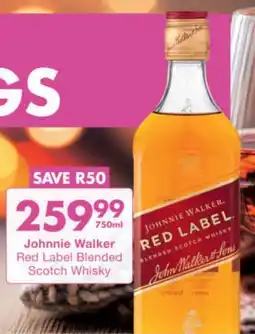 President Hyper Johnnie Walker Red Label Blended Scotch Whisky offer