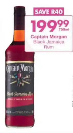 President Hyper Captain Morgan Black Jamaica Rum offer