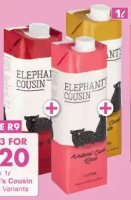 President Hyper Elephant's Cousin Wine All Variants offer