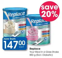 Clicks Replace Your Meal in a Glass Shake offer