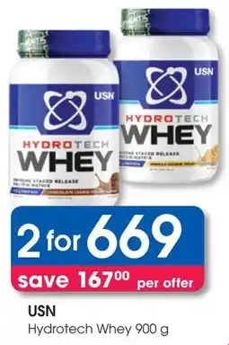 Clicks USN Hydrotech Whey offer