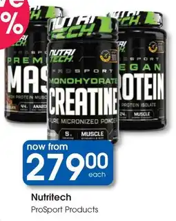 Clicks Nutritech ProSport Products offer