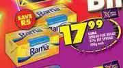 Shoprite Rama Spread For Bread 37% Fat Spread-500g Each offer
