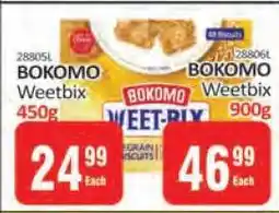 KitKat Cash and Carry Bokomo Weetbix 450g offer