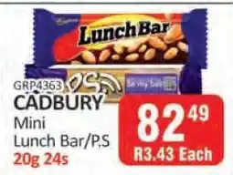 KitKat Cash and Carry CADBURY Mini Lunch Bar/PS offer