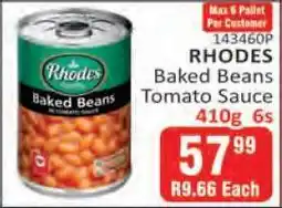 KitKat Cash and Carry RHODES Baked Beans Tomato Sauce offer