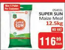 KitKat Cash and Carry SUPER SUN Maize Meal offer