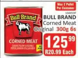 KitKat Cash and Carry Bull Brand Corned Meat Original 300g 6s offer