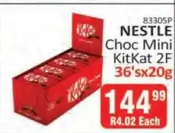KitKat Cash and Carry NESTLE Choc Mini KitKat 2F offer