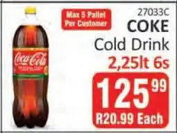 KitKat Cash and Carry COKE Cold Drink offer