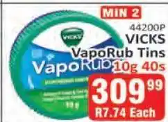 KitKat Cash and Carry VICKS VapoRub Tins offer