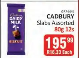 KitKat Cash and Carry Cadbury Slabs Assorted offer