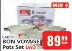 KitKat Cash and Carry BON VOYAGE Pots Set Lw3 offer