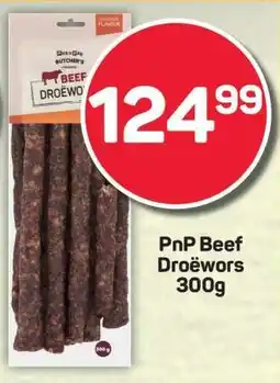 Pick n Pay PnP Beef Droëwors 300g offer