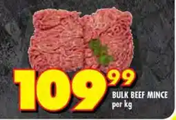 Shoprite BULK BEEF MINCE offer